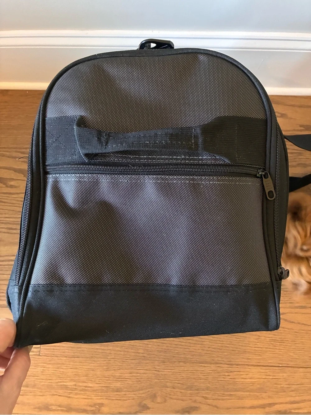 Denmark High school Equestrian Team Black Duffle Bag w logo